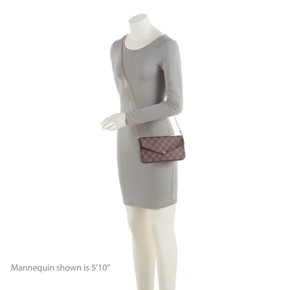 Louis Vuitton Damier Ebene Felicie Pochette - Picture 5 of 12